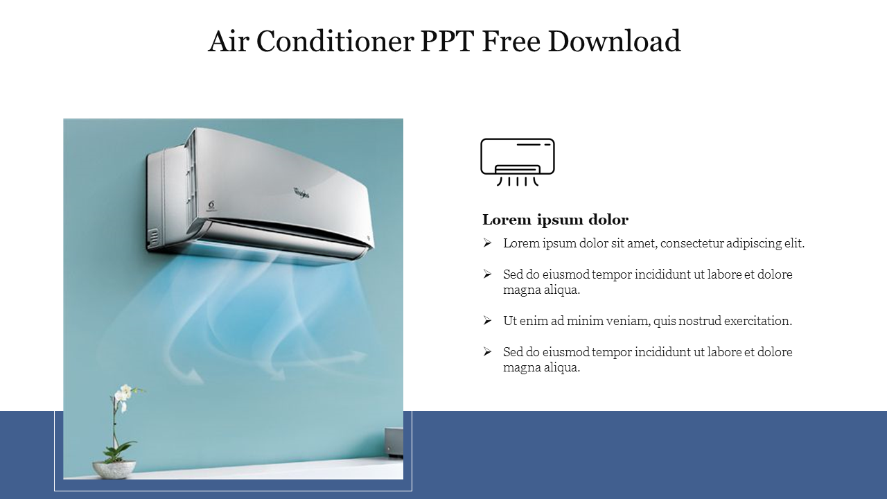 Free - Get Wondrous Portfolio Air Conditioner PPT Download